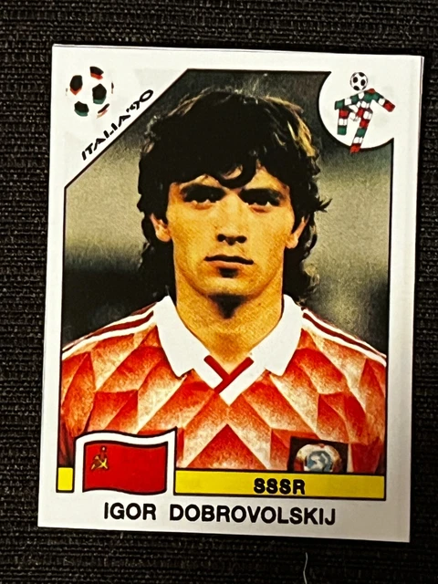 Sticker Panini World Cup Italia 90 - Dobrovolskij URSS N°150 - Original