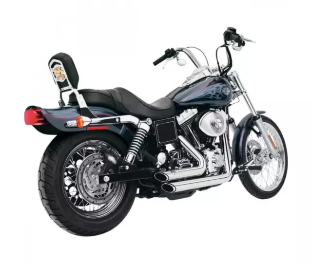 Harley Davidson Fxd 1340-1450-Silencieux Echappement Vance Hines Shortshots Chro