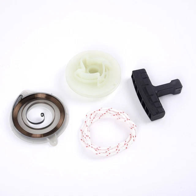 Set puleggia di avviamento primavera rinculo per Husqvarna 445e 450 corda calda nuova 7