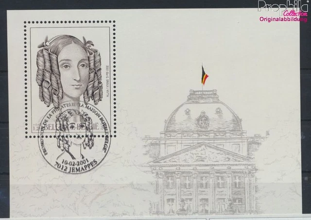 Briefmarken Belgien 2001 Mi Block78 gestempelt (9829379