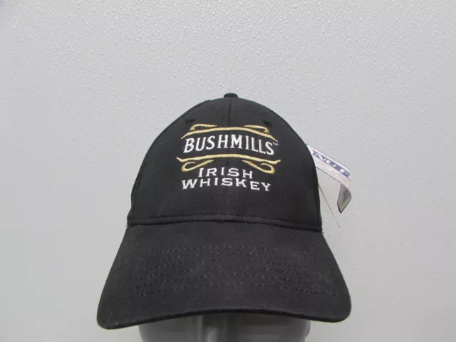 RARE 400th ANNIVERSARY Bushmills Irish Whiskey Fitted Hat Size S/M Black NEW