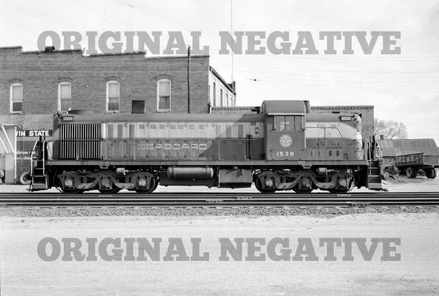 Orig 1952 Negative - Seaboard Air Line SAL RSC3 Boykins Virginia North Carolina
