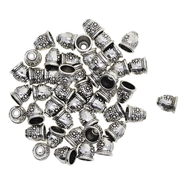 50 stücke Daisy Quaste Cord Endkappe Perlen Caps Stopper Schmuck, Die