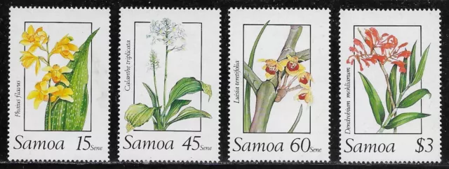 Samoa Scott #'s 751 - 754 MNH