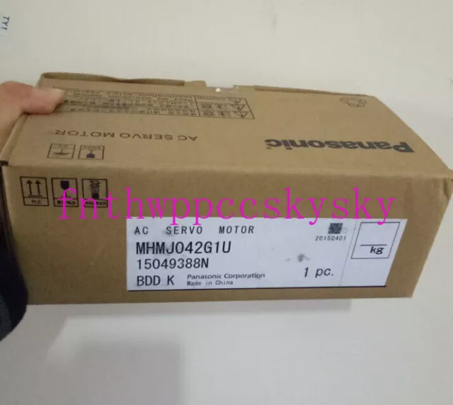 1PC Panasonic MHMJ042G1U AC Servo Motor In Box -New