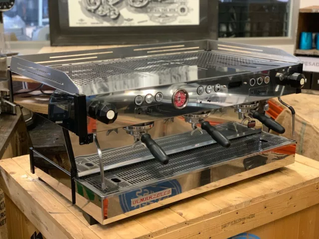 La Marzocco Linea Pb 3 Gruppo Macchina Caffe' Espresso Inox Commercial Cafe