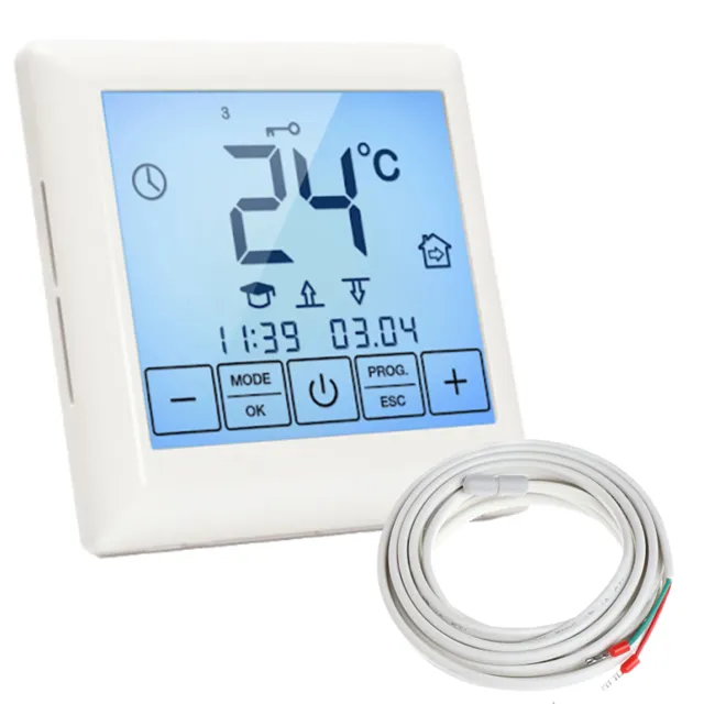 Thermostat digital compatible chauffage au sol BLYSS