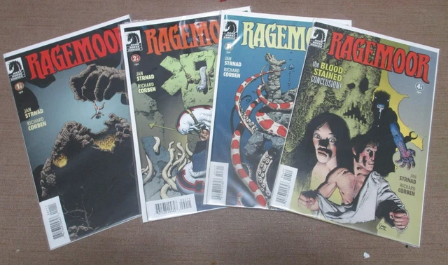 Ragemoor Dark Horse Comic 2011 B&W Limited Series 1 2 3 4 Complete