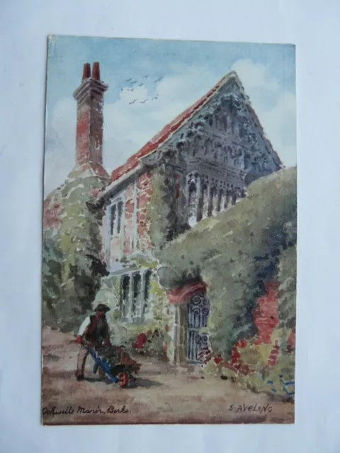 Berkshire. Ockwells Manor. Artist S.Aveling. Tuck "Aquarette" 6279