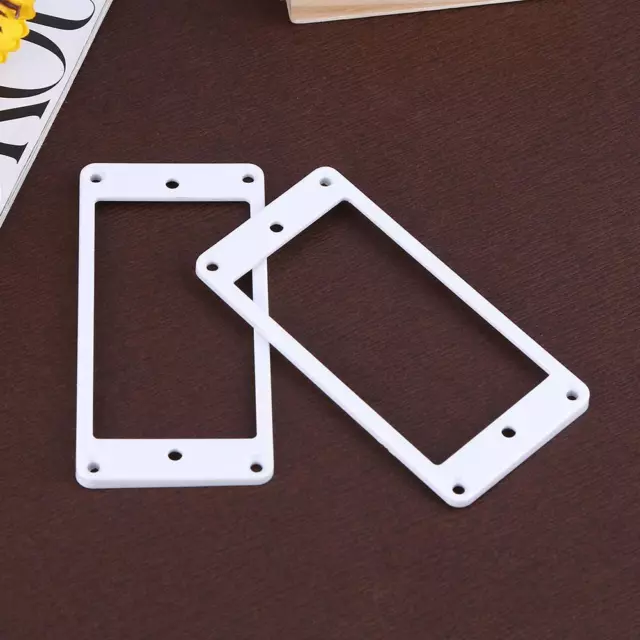 2pcs 30mmx45mm Humbucker Pickup Mounting Ring Frames for Electric Guitar(A)