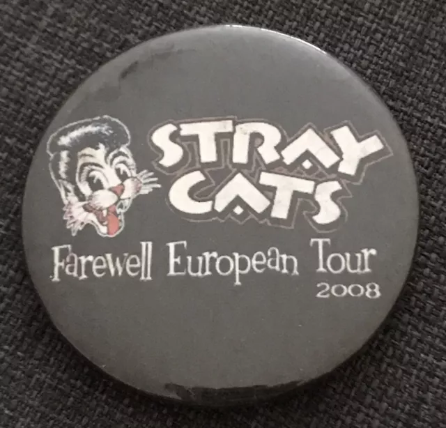 Stray Cats Farewell European Tour 2008 Fridge Magnet Rockabilly Music Setzer