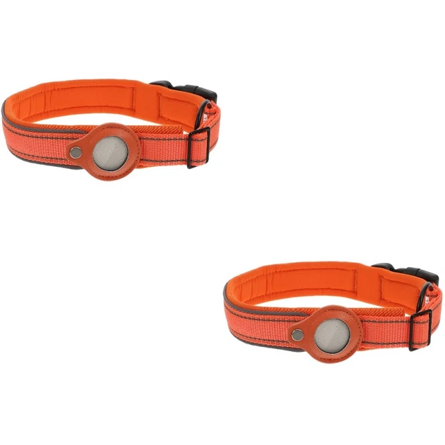 2 Pc Tracker Case Pet Collar Strap for Cats Protector Neck Fitness