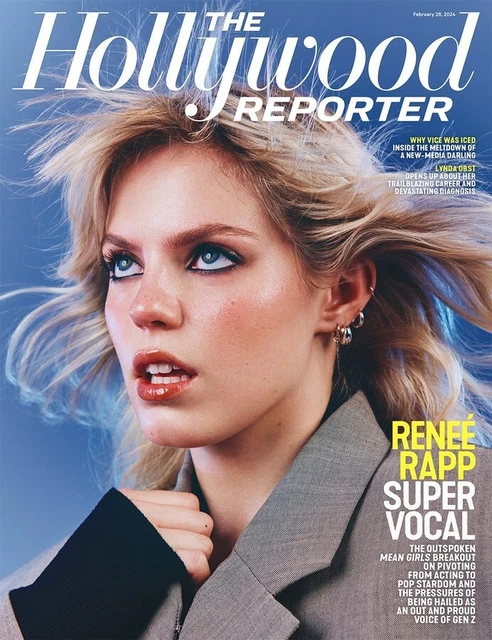 Earl Rapp RENEE RAPP - Hollywood Reporter Magazine - March 2024 £23.71 - PicClick UK