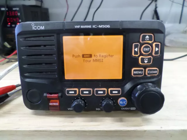 Icom IC-M506 DSC Marine VHF Transceiver with NMEA 2000 - No Front Mic Port 3