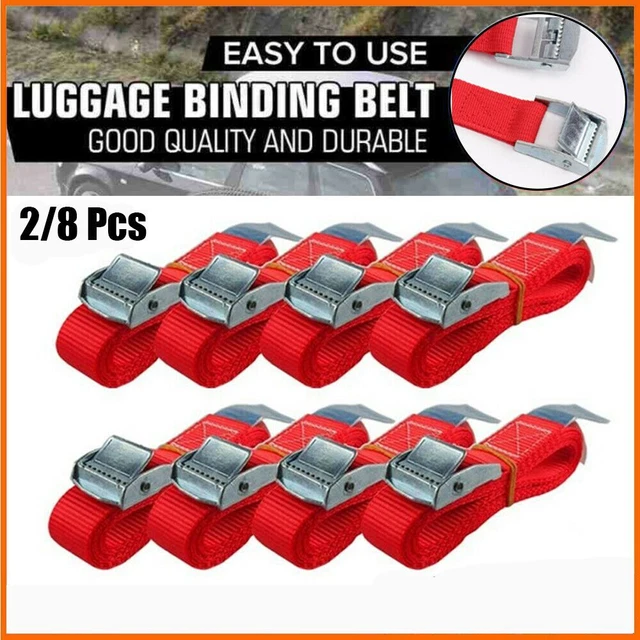 de cargaison Cravate de bagages Ceinture d'arrimage à boucle Corde cargo