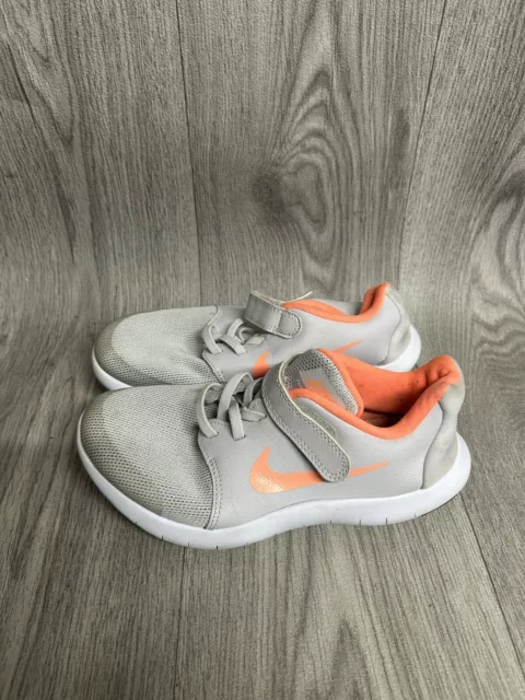 BOYS NIKE FLEX Contact 2 Grey Trainers UK Size 2 Used 18.99 PicClick UK