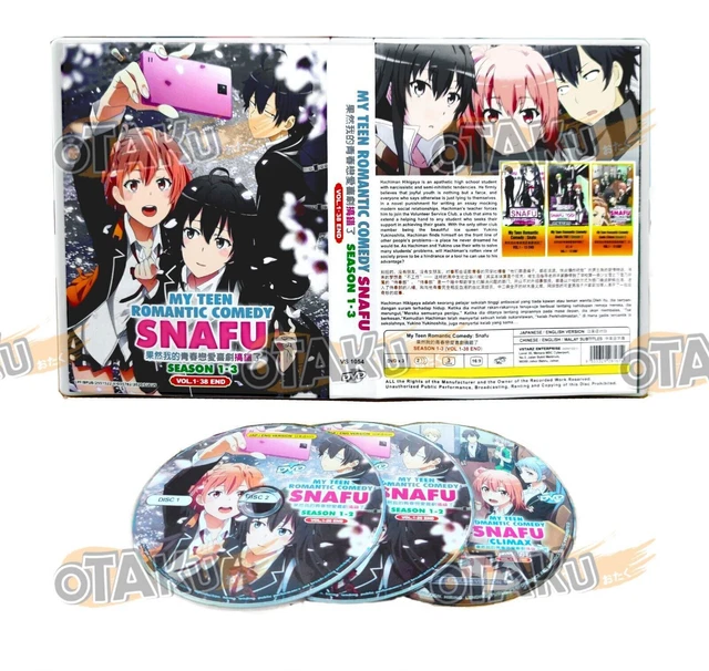 MY TEEN ROMANTIC Comedy Snafu (Season 13) Dvd (38 Eps)