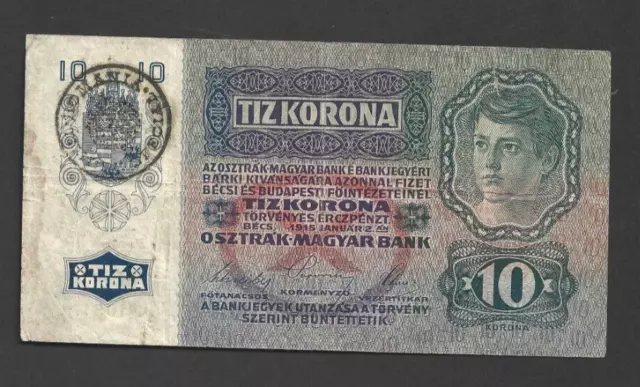 10 Coroane Fine Banknote From Transylvania 1918   Pick-R13