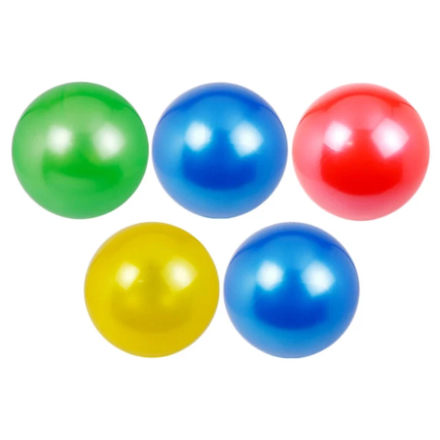 Balle Molle PVC – Kickball Rebondissante – Couleurs Arc-en-Ciel – Anti-fuite – Jouet Extérieur Plage Piscine – Cadeau Enfant 3 Ans