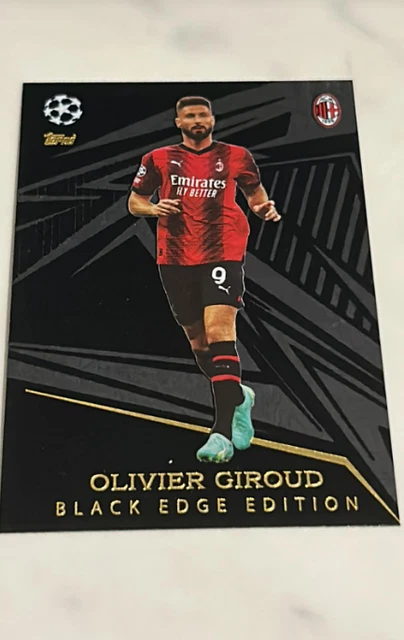 Topps Match Attax 23-24 2024 Olivier Giroud Black Edge