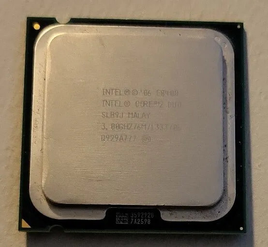 Intel Core 2 Duo E8400 3.00GHz 2-Core Desktop CPU