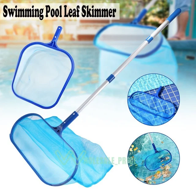 HEAVY DUTY POOL Skimmer Leaf Rake Net Scooper, Cleaning Swimming Pool