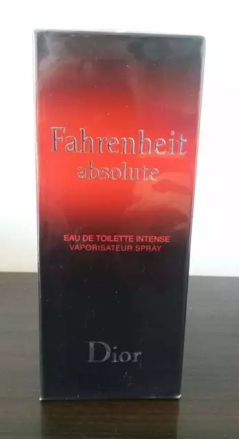 DIOR FAHRENHEIT ABSOLUTE 100ml Very Rare Vintage Authentic EUR 230 00 PicClick IT