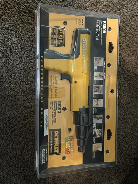 Dewalt Semi-Automatic Powder Actuated Fastening Tool - P3500