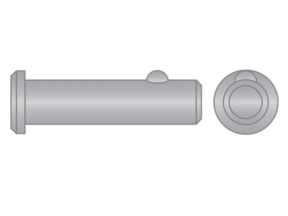 Clevis Pin Cotterless 1/2 x 2-1/4 SS300 (4 Pieces)