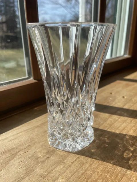 Beautiful Crystal Bud Vase 5”