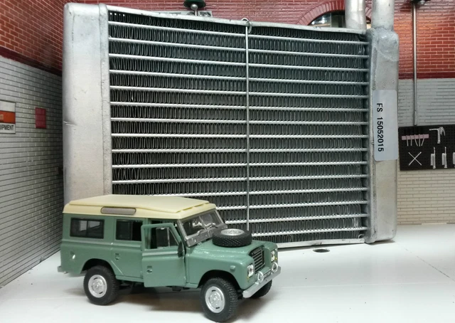 LAND ROVER SERIES 3 SHF795002 Bulkhead Heater Box Radiator Matrix Core ...