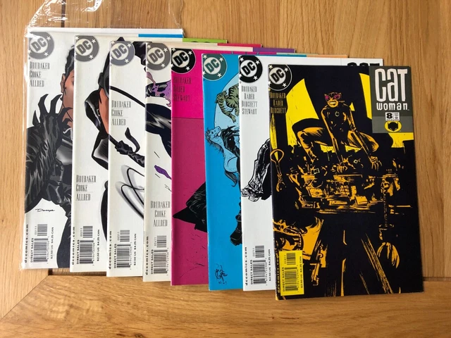 Catwoman #1,2,3,4,5-44  Ed Brubaker Darwyn Cooke 2002 Vol 3 DC Comics VFN