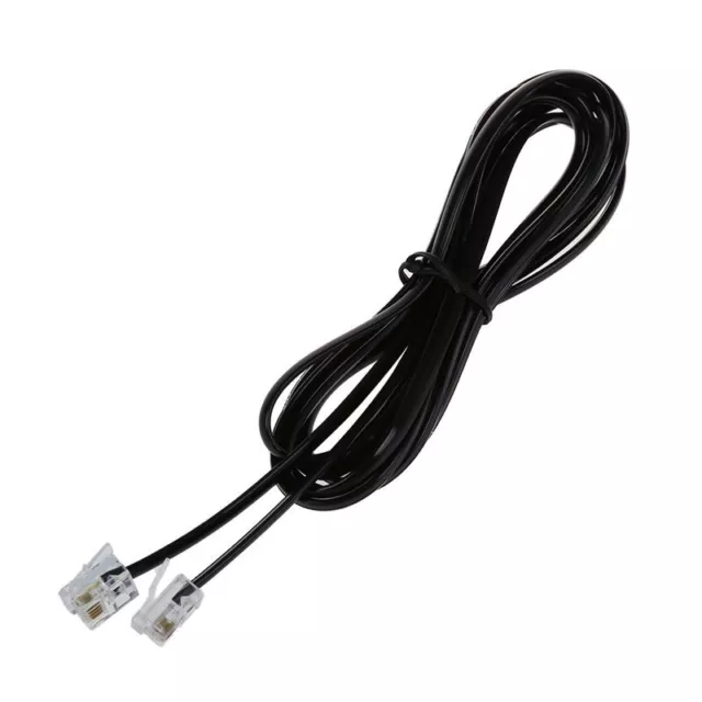 RJ11 6P4C Cable Cordon de Telephone ADSL Modem 2 Metres Y6L52201