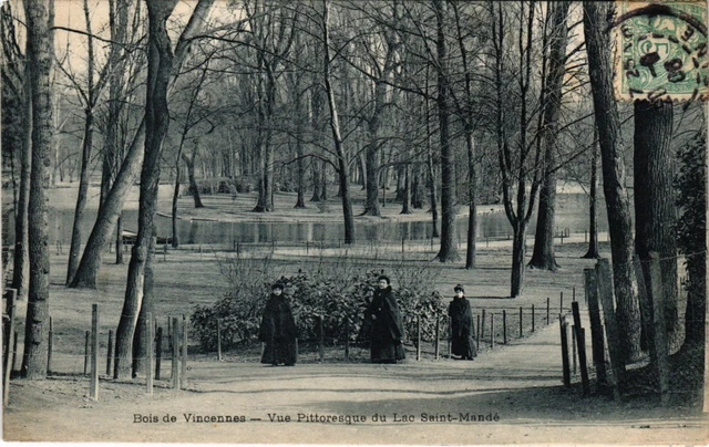 CPA Vincennes vue pittoresque du Lac St Mande (1347344)