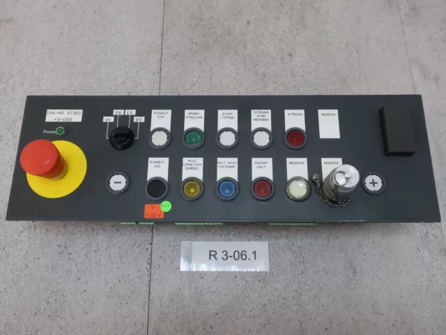 Siemens 6FC5203-0AD23-0AA1 C Push-Button-Panel