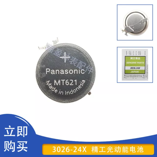 Citizen Ecodrive Batterie Panasonic MT621 F / H500 H501 H504 H509 H570 H571 J810