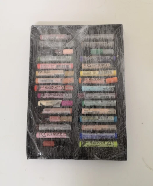 Lote de 60 (aprox) pasteles suaves - Rembrandt, Sennelier, al unísono