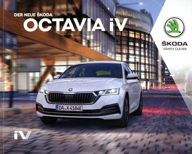 SKODA OCTAVIA IV Prospekt 2020 9/20 D brochure catalogue catalogus