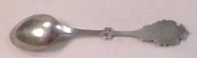 Montreal Canada Souvenir Spoon Sterling Silver Demitasse Vintage #22 3