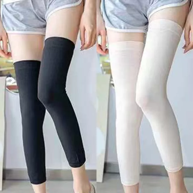 1 Pair Cycling Knee Calf Shin Guard Leg Warmer Sleeve Running Compression Pads