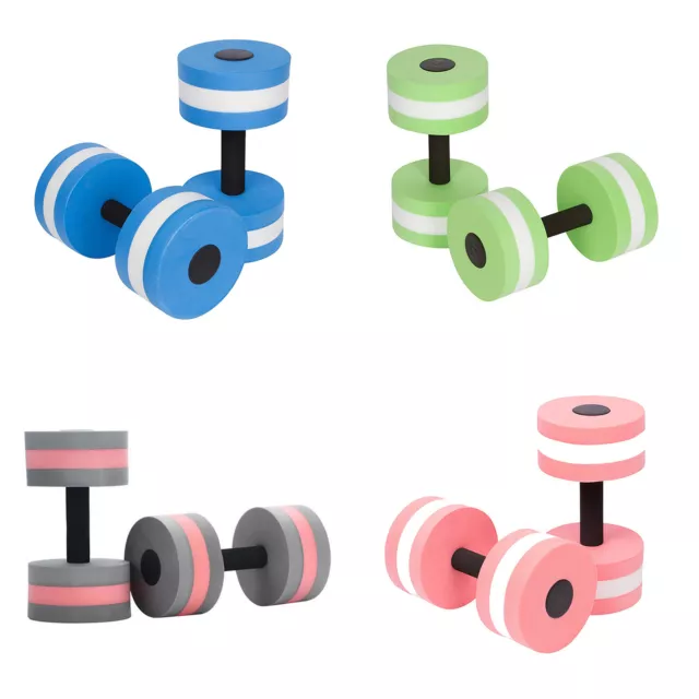 1 Pair Water Weight Workout Aerobics Dumbbell Aquatic-Barbell Fitness Swimming