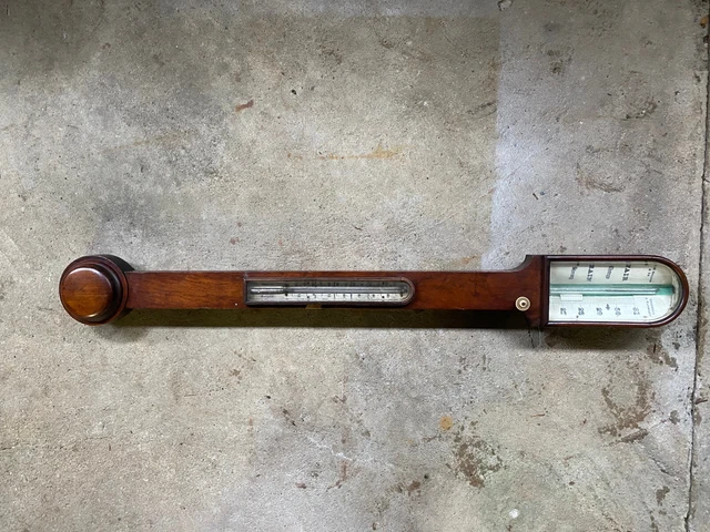 Antique Scottish Barometer / Weather Station