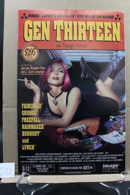 Gen 13 #1 Pulp Fiction Variant Image Comics 1995