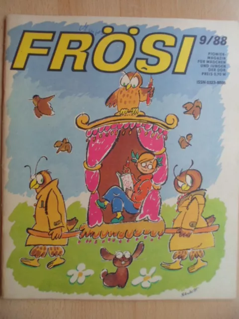 FRÖSI 9 - 1988 (2)  Pioniermagazin Comic DDR