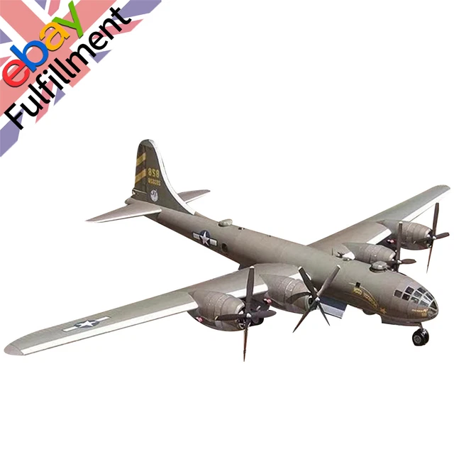 1:47 BOEING B-29 SuperFortress Bomber Bombardment Aircraft Paper Model ...