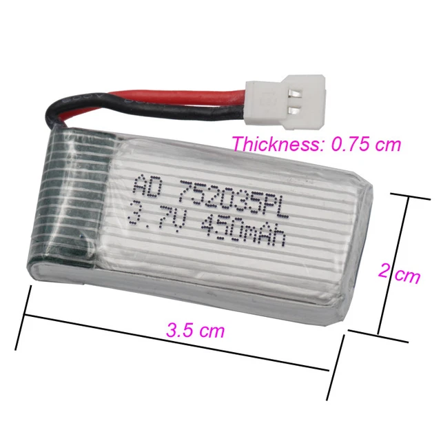 Batteria Di Ricambio 450 MAh 3,7V Per Cuffie Bluetooth Cardo Scala Rider Q1 E Q3 - Polimeri Di Litio - 2