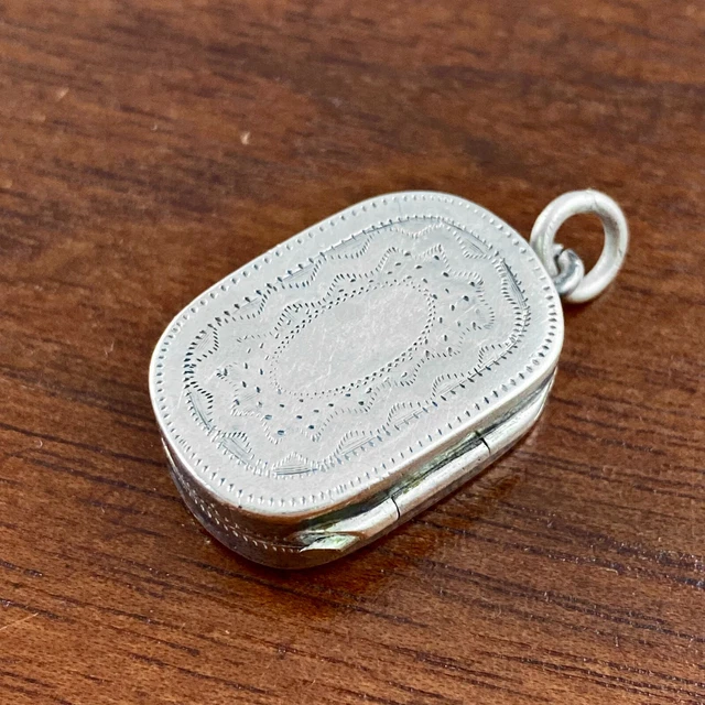 Joseph Willmore Georgian Sterling Silver Vinaigrette 1797-1821 No Monogram