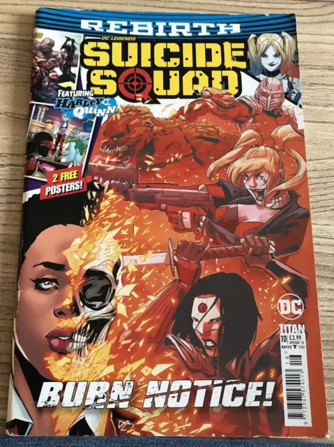 Suicide Squad Rebirth #10  Dc Legends Titan Comics Apr/May 2018 & Bagged