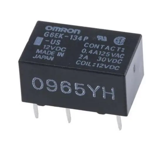 Omron SPDT PCB Mount Latching Relay - 3 A  12V dc For Use In Signal Applications