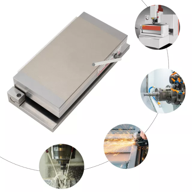 Magnetic Chuck For Grinding Machine Permanent Magnetic Chuck 11.8x5.9 5.9x5.9in